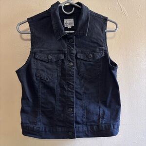 Wax Jean Denim Vest